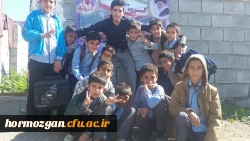 برگزاری اولین اردوی جهادی آموزشی ، فرهنگی دانشجویان پردیس های استان هرمزگان در منطقه محروم بخش هشت بندی از توابع شهرستان میناب 6