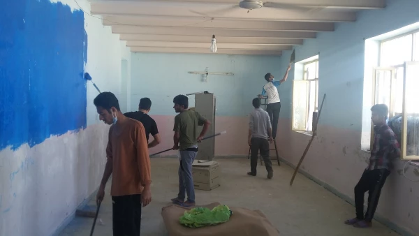 برگزاری اولین اردوی جهادی آموزشی ، فرهنگی دانشجویان پردیس های استان هرمزگان در منطقه محروم بخش هشت بندی از توابع شهرستان میناب 19