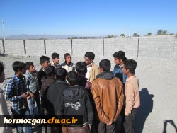 برگزاری اولین اردوی جهادی آموزشی ، فرهنگی دانشجویان پردیس های استان هرمزگان در منطقه محروم بخش هشت بندی از توابع شهرستان میناب 7