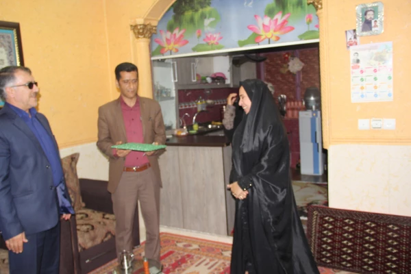 با حضور مدیر کل امور ایثارگران و مشاور امور ایثارگران ریاست دانشگاه فرهنگیان و سرپرست دانشگاه فرهنگیان هرمزگان انجام شد

دیدار با خانواده دانشجو معلم شهید ابراهیم تنیده و خانواده شهید همت الله شمسایی پدر مدرس پردیس های استان 19