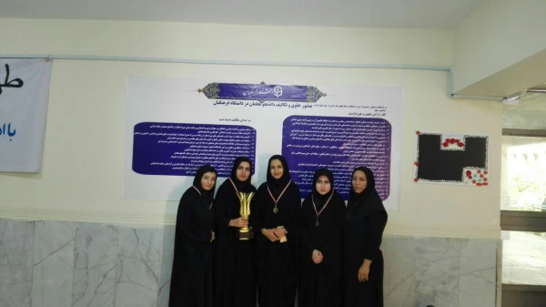 کسب مقام سوم تیمی دانشجویان بسیجی پردیس در مسابقات تیراندازی دانشجویان بسیجی استان