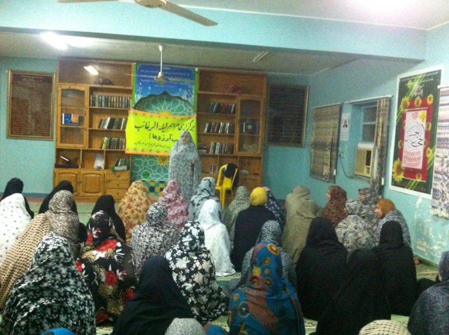 برگزاری مراسم شب لیله الرغائب در نمازخانه پردیس