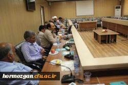 جلسه ی اعضای هیات علمی و مدرسان دانشگاه 7
