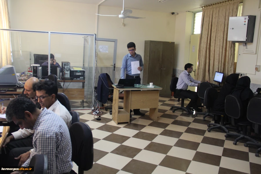 برگزاری دوره بالندگی " آشنایی با نرم افزار spss" مقدماتی ویژه اعضای هیات علمی دانشگاه فرهنگیان هرمزگان  6
