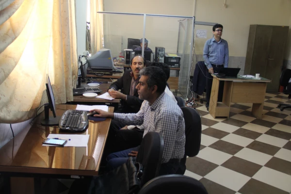 برگزاری دوره بالندگی " آشنایی با نرم افزار spss" مقدماتی ویژه اعضای هیات علمی دانشگاه فرهنگیان هرمزگان  8