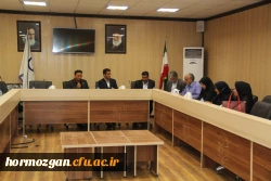 تشکیل نشست مشترک دانشگاه علوم پزشکی بندرعباس و دانشگاه فرهنگیان هرمزگان در جهت اجرایی کردن تفاهم نامه همکاری و تکمیل کارنامه سلامت دانشجویان 2