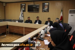 تشکیل نشست مشترک دانشگاه علوم پزشکی بندرعباس و دانشگاه فرهنگیان هرمزگان در جهت اجرایی کردن تفاهم نامه همکاری و تکمیل کارنامه سلامت دانشجویان 6