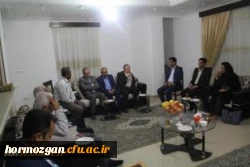 دیدار سرپرست دانشگاه فرهنگیان با خانواده دانشجو معلم شهید ابراهیم تنیده