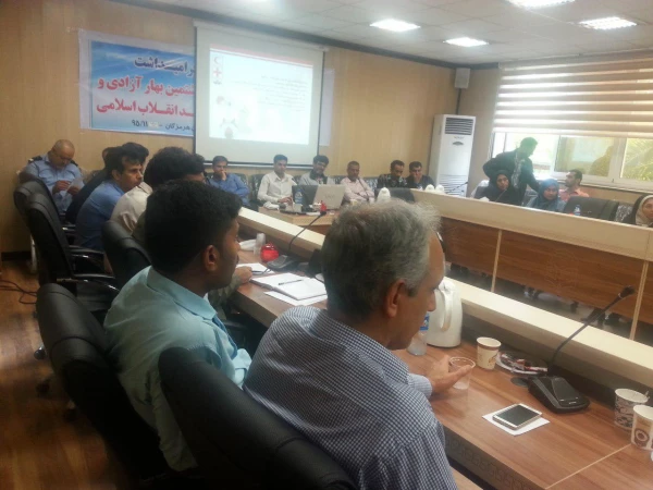 برگزاری دوره بالندگی حرفه ای با موضوع" ایجاد و پرورش محیط کار خلاق و نوآور " ویژه اعضای غیر هیات علمی پردیس های استان هرمزگان 2
