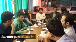 تشکیل جلسه کمیته اجرایی اولین جشنواره استانی فیلم کوتاه دانشجویی در کانون غدیر بندرعباس  3