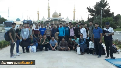 اعزام ۹۰ نفر از دانشجویان پردیس های استان هرمزگان جهت دیدار با مقام معظم رهبری