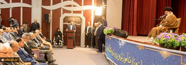 مشروح سخنان دکتر خنیفر رییس دانشگاه فرهنگیان در حضور رهبر معظم انقلاب اسلامی(مدظله العالی) 5