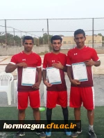 کسب عنوان قهرمانی رشته  فریزبی تیم پردیس شهید بهشتی هرمزگان در المپیاد ورزشی دانشگاه های استان هرمزگان 2