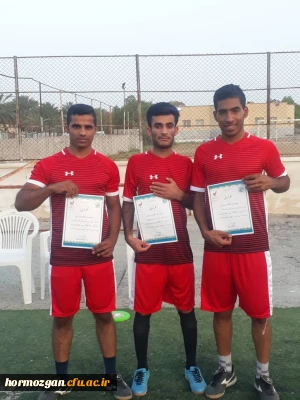 کسب عنوان قهرمانی رشته  فریزبی تیم پردیس شهید بهشتی هرمزگان در المپیاد ورزشی دانشگاه های استان هرمزگان