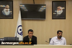 دومین جلسه شورای اداری دانشگاه فرهنگیان هرمزگان در سال 98 تشکیل گردید. 4