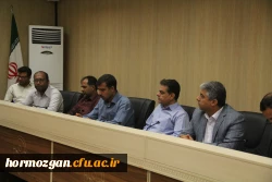 دومین جلسه شورای اداری دانشگاه فرهنگیان هرمزگان در سال 98 تشکیل گردید. 5