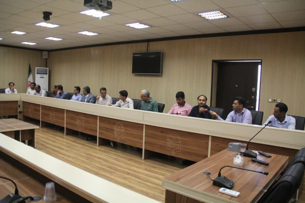 دومین جلسه شورای اداری دانشگاه فرهنگیان هرمزگان در سال 98 تشکیل گردید. 8