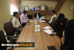برگـزاری نشست شــورای پژوهشـی دانشگــاه فـرهنگیـان هـرمـزگــان 6