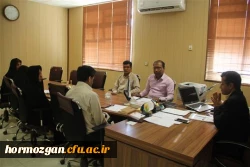 برگـزاری نشست شــورای پژوهشـی دانشگــاه فـرهنگیـان هـرمـزگــان 7