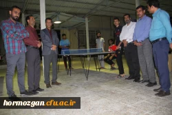 شروع مسابقات ورزشی دانشگاه فرهنگیان هرمزگان یاد واره 1500 شهید استان هرمزگان 3