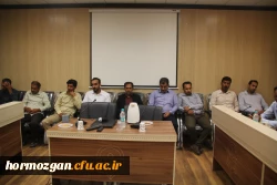 برگزاری نشست شورای اداری پردیس های دانشگاه فرهنگیان هرمزگان 7