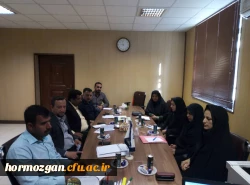 نشست شورای دانشجویی دانشگاه فرهنگیان هرمزگان برگزار گردید 5