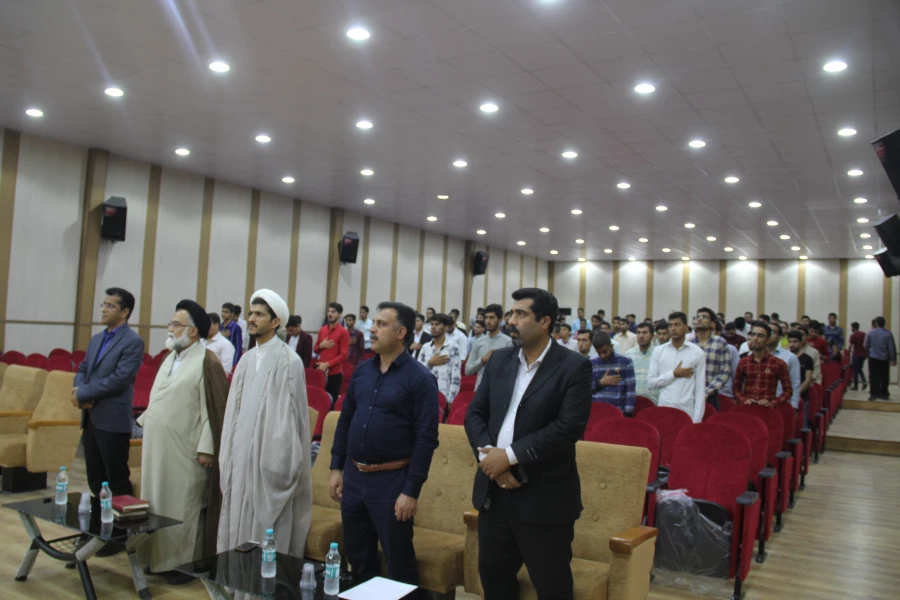 جشن هفته وحدت و میلاد نبی مکرم اسلام (ص) در دانشگاه فرهنگیان هرمزگان برگزار گردید. 3