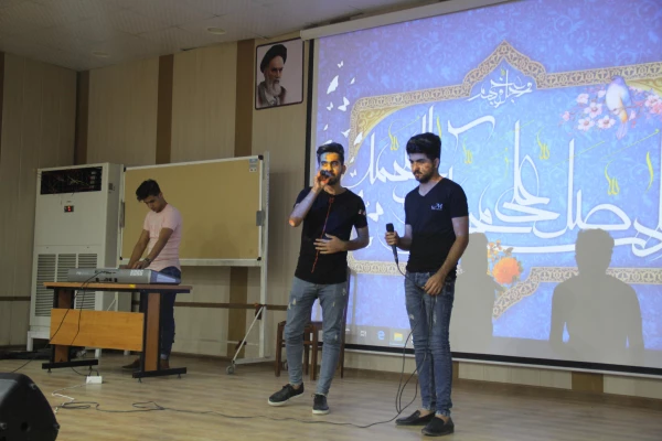 جشن هفته وحدت و میلاد نبی مکرم اسلام (ص) در دانشگاه فرهنگیان هرمزگان برگزار گردید. 11