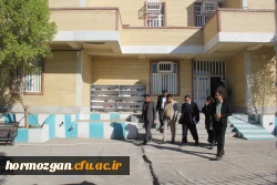 بازدید دکتر انصاری راد معاون دانشجویی دانشگاه فرهنگیان از پردیس ها و واحدهای تابعه دانشگاه فرهنگان هرمزگان 2