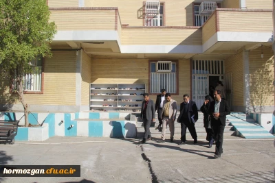 بازدید دکتر انصاری راد معاون دانشجویی دانشگاه فرهنگیان از پردیس ها و واحدهای تابعه دانشگاه فرهنگان هرمزگان