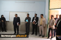 بازدید دکتر انصاری راد معاون دانشجویی دانشگاه فرهنگیان از پردیس ها و واحدهای تابعه دانشگاه فرهنگان هرمزگان 13