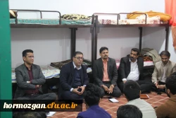 بازدید دکتر انصاری راد معاون دانشجویی دانشگاه فرهنگیان از پردیس ها و واحدهای تابعه دانشگاه فرهنگان هرمزگان 5