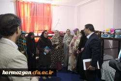 بازدید دکتر انصاری راد معاون دانشجویی دانشگاه فرهنگیان از پردیس ها و واحدهای تابعه دانشگاه فرهنگان هرمزگان 14