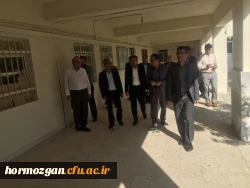 بازدیـد رئیـس و اعضـای مجمـع خیـرین مدرسـه سـاز استـان هرمزگـان از پردیـس فاطمـه الزهـرا(س) بندرعبـاس 2