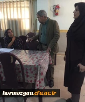 بازدیـد دکتر رحیمـی مدیر بهسازی و منابع انسانی سازمان مرکـزی دانشگاه فرهنگیـان از حوزه های امتحانی پردیس های استان هرمزگـان 3