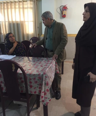 بازدیـد دکتر رحیمـی مدیر بهسازی و منابع انسانی سازمان مرکـزی دانشگاه فرهنگیـان از حوزه های امتحانی پردیس های استان هرمزگـان 3