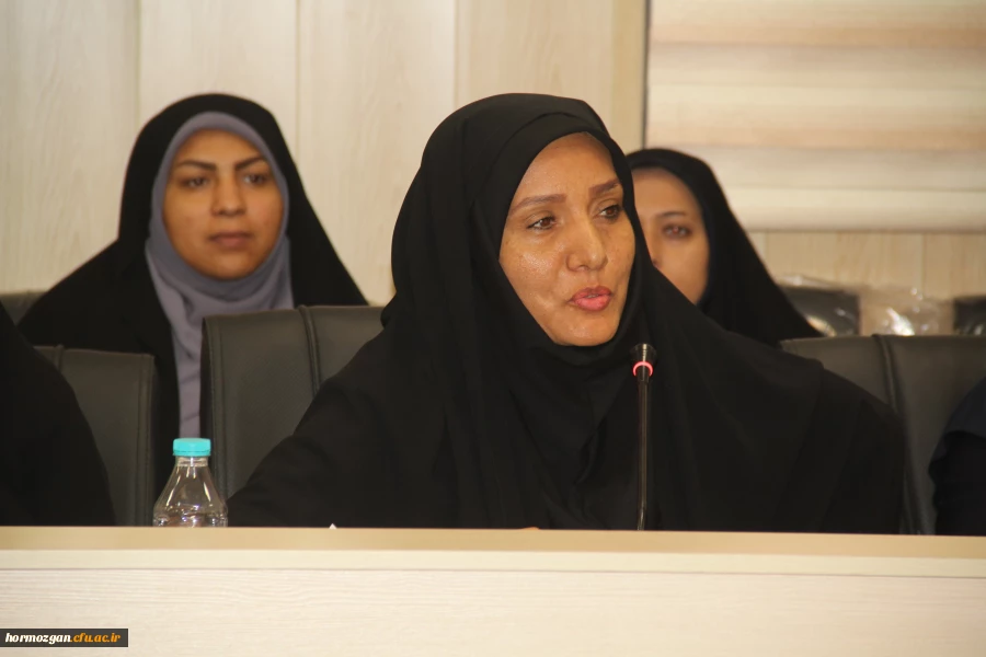 نشست عمومی استادان و اعضای هیات علمی پردیس های دانشگاه فرهنگیان هرمزگان 8