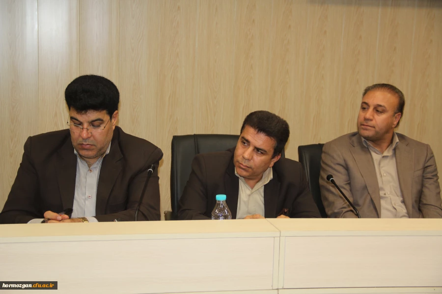 نشست عمومی استادان و اعضای هیات علمی پردیس های دانشگاه فرهنگیان هرمزگان 9