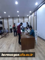 حضور پر شور دانشجومعلمان دانشگاه فرهنگیان هرمزگان در انتخابات مجلس شورای اسلامی و در شعبه سیار ویژه دانشگاه  4