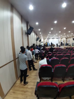 حضور پر شور دانشجومعلمان دانشگاه فرهنگیان هرمزگان در انتخابات مجلس شورای اسلامی و در شعبه سیار ویژه دانشگاه  5