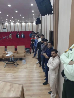 حضور پر شور دانشجومعلمان دانشگاه فرهنگیان هرمزگان در انتخابات مجلس شورای اسلامی و در شعبه سیار ویژه دانشگاه  7