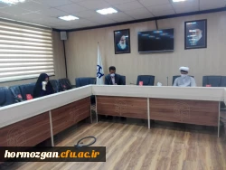 نشست مشترک هم اندیشی فعالیت های فرهنگی دانشگاه فرهنگیان هرمزگان با رییس دفتر نهاد نمایندگی مقام معظم رهبری2