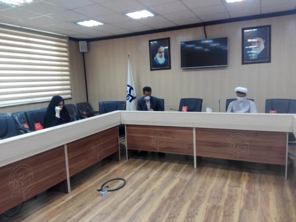 نشست مشترک هم اندیشی فعالیت های فرهنگی دانشگاه فرهنگیان هرمزگان با رییس دفتر نهاد نمایندگی مقام معظم رهبری2