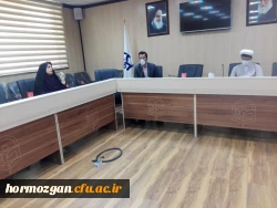 نشست مشترک هم اندیشی فعالیت های فرهنگی دانشگاه فرهنگیان هرمزگان با رییس دفتر نهاد نمایندگی مقام معظم رهبری4