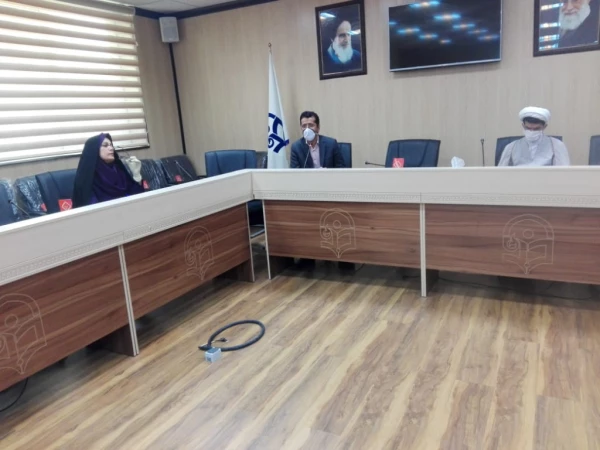 نشست مشترک هم اندیشی فعالیت های فرهنگی دانشگاه فرهنگیان هرمزگان با رییس دفتر نهاد نمایندگی مقام معظم رهبری4