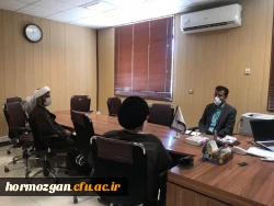 نشست مشترک هم اندیشی فعالیت های فرهنگی دانشگاه فرهنگیان هرمزگان با رییس دفتر نهاد نمایندگی مقام معظم رهبری3