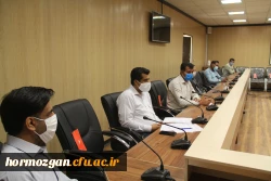 نشست ستاد بازگشایی دانشگاه فرهنگیان هرمزگان 4