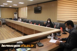 نشست ستاد بازگشایی دانشگاه فرهنگیان هرمزگان 6