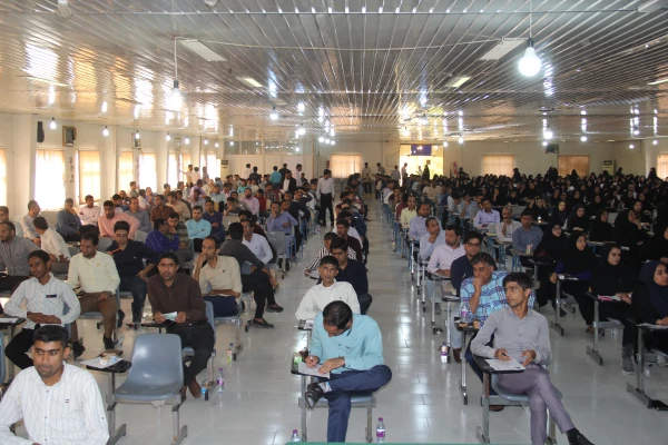 همزمان با سراسر کشور آزمون جامع مهارت آموزان ماده 28  دانشگاه فرهنگیان هرمزگان برگزار گردید. 15