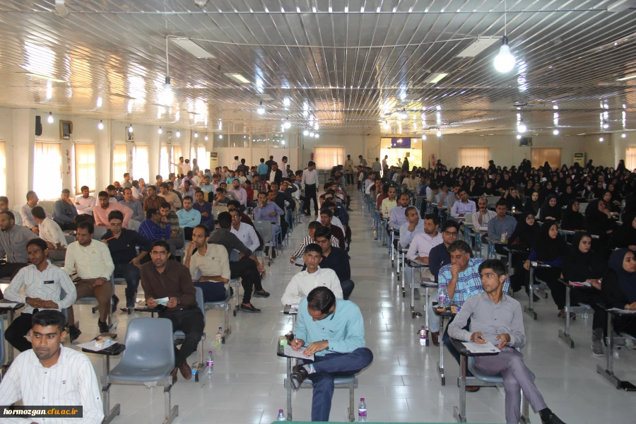 همزمان با سراسر کشور آزمون جامع مهارت آموزان ماده 28  دانشگاه فرهنگیان هرمزگان برگزار گردید. 15